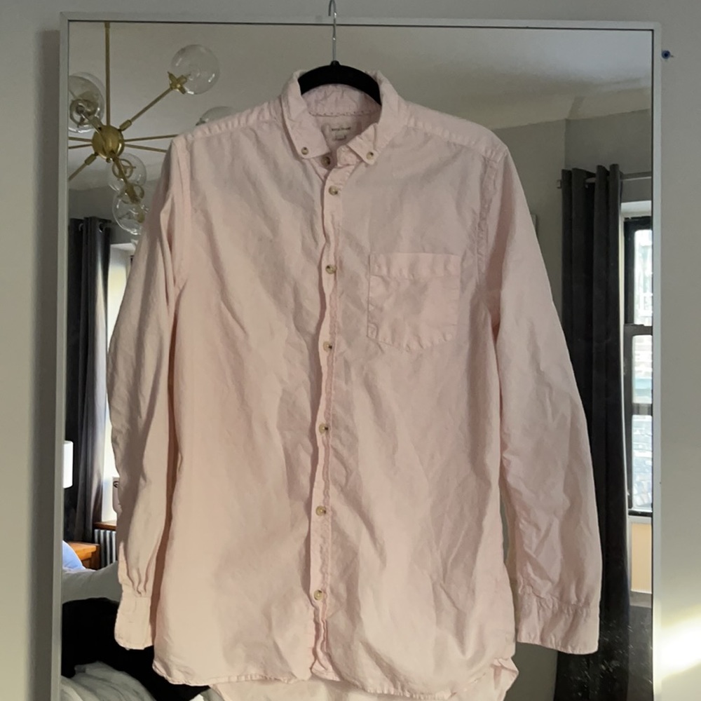 Baby pink man shirt